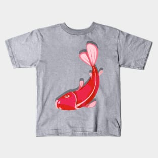 Gold Fish playing in the Ocean Kids T-Shirt